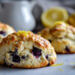 Lemon Blueberry Scones