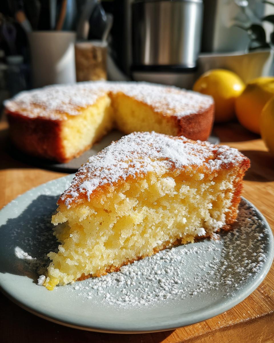 Lemon Ricotta Cake - detail 1