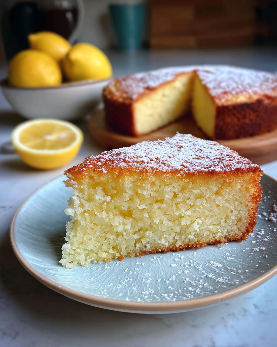 Lemon Ricotta Cake - detail 2