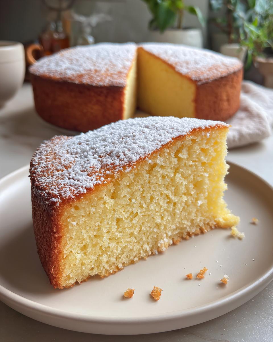 Light Cake Without Butter and Sugar - detail 1