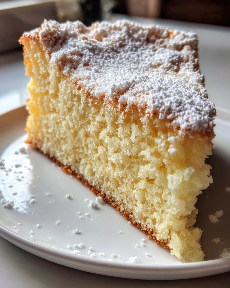 Light Cake Without Butter and Sugar - detail 2