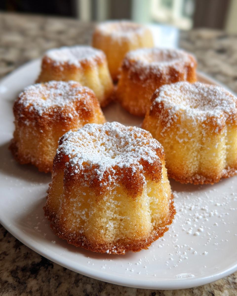 Mini Vanilla Pound Cakes - detail 2