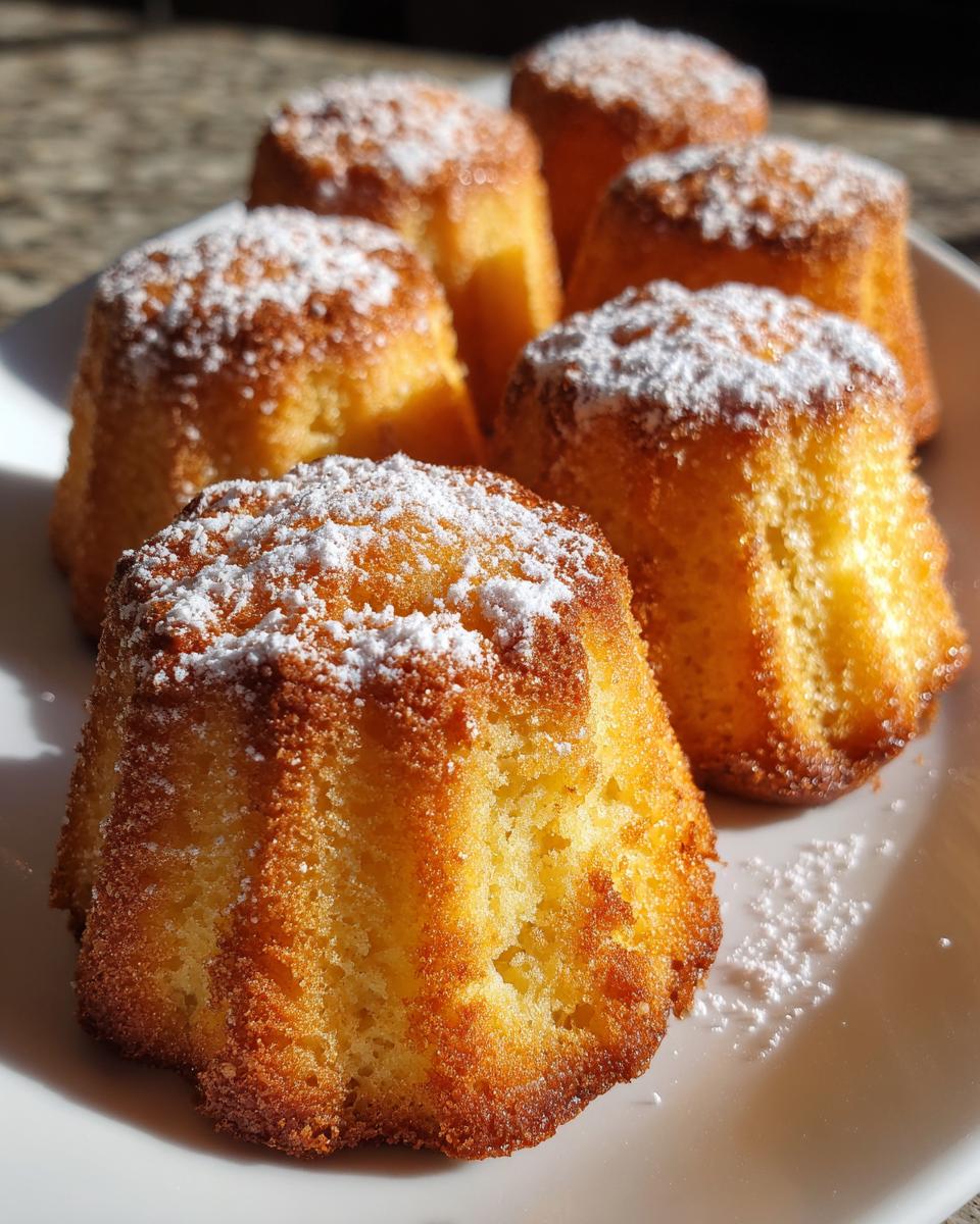 Mini Vanilla Pound Cakes - detail 3
