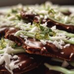 Mint Chocolate Medallions for Christmas