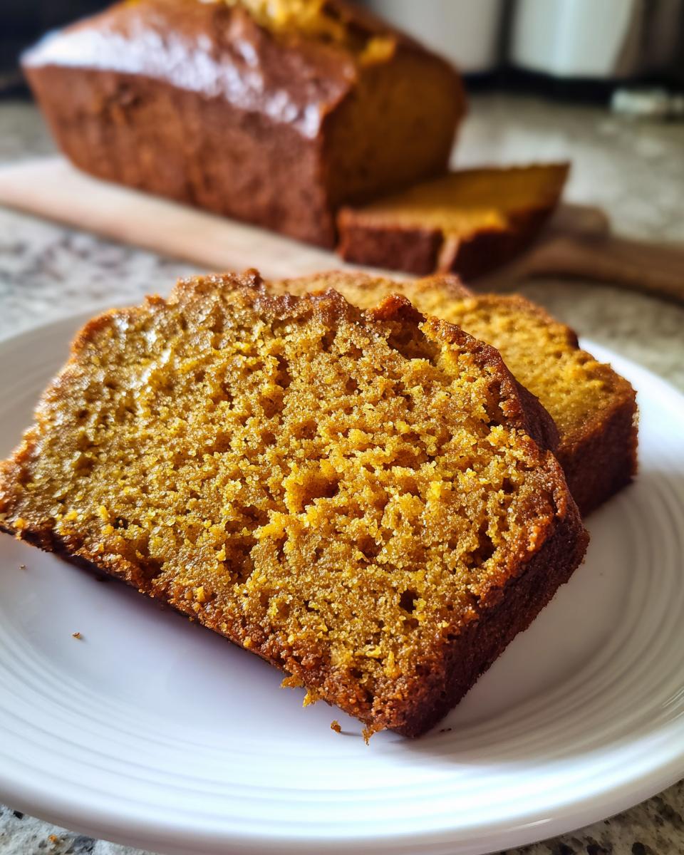 Moist Pumpkin Bread - detail 2