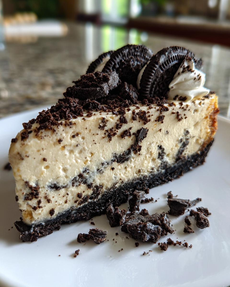 No-Bake Oreo Cheesecake - detail 3
