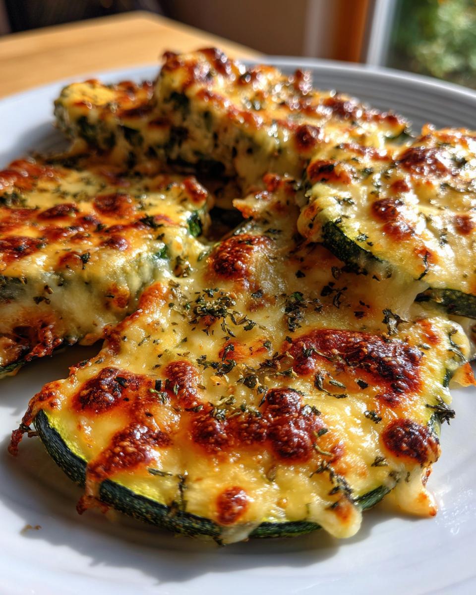 One Pan Baked Zucchini with Cheese - detail 1