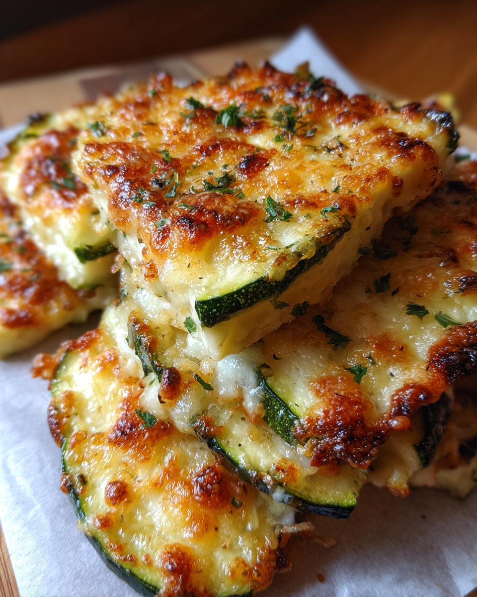 One Pan Baked Zucchini with Cheese - detail 3