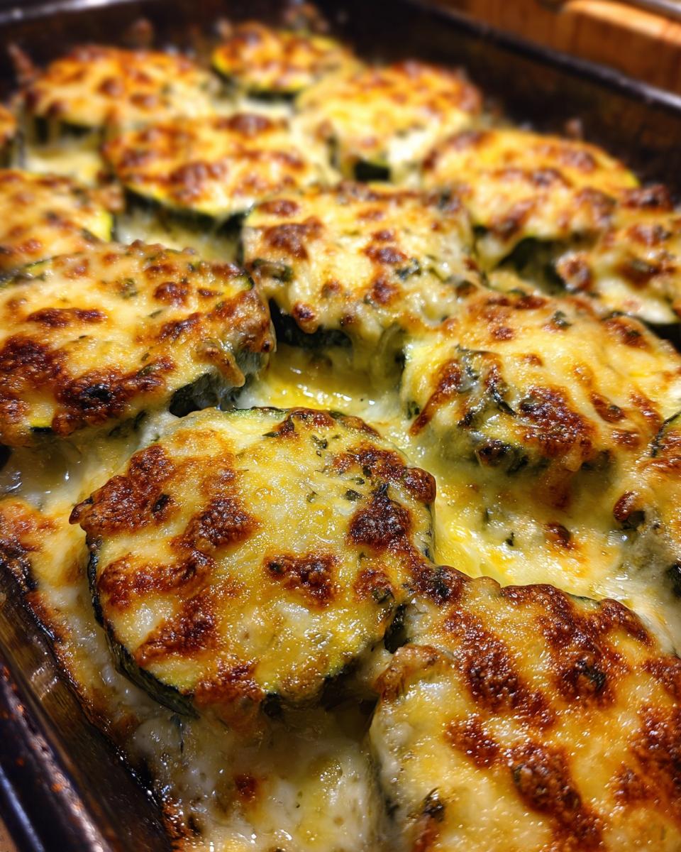 One Pan Baked Zucchini with Cheese - detail 4