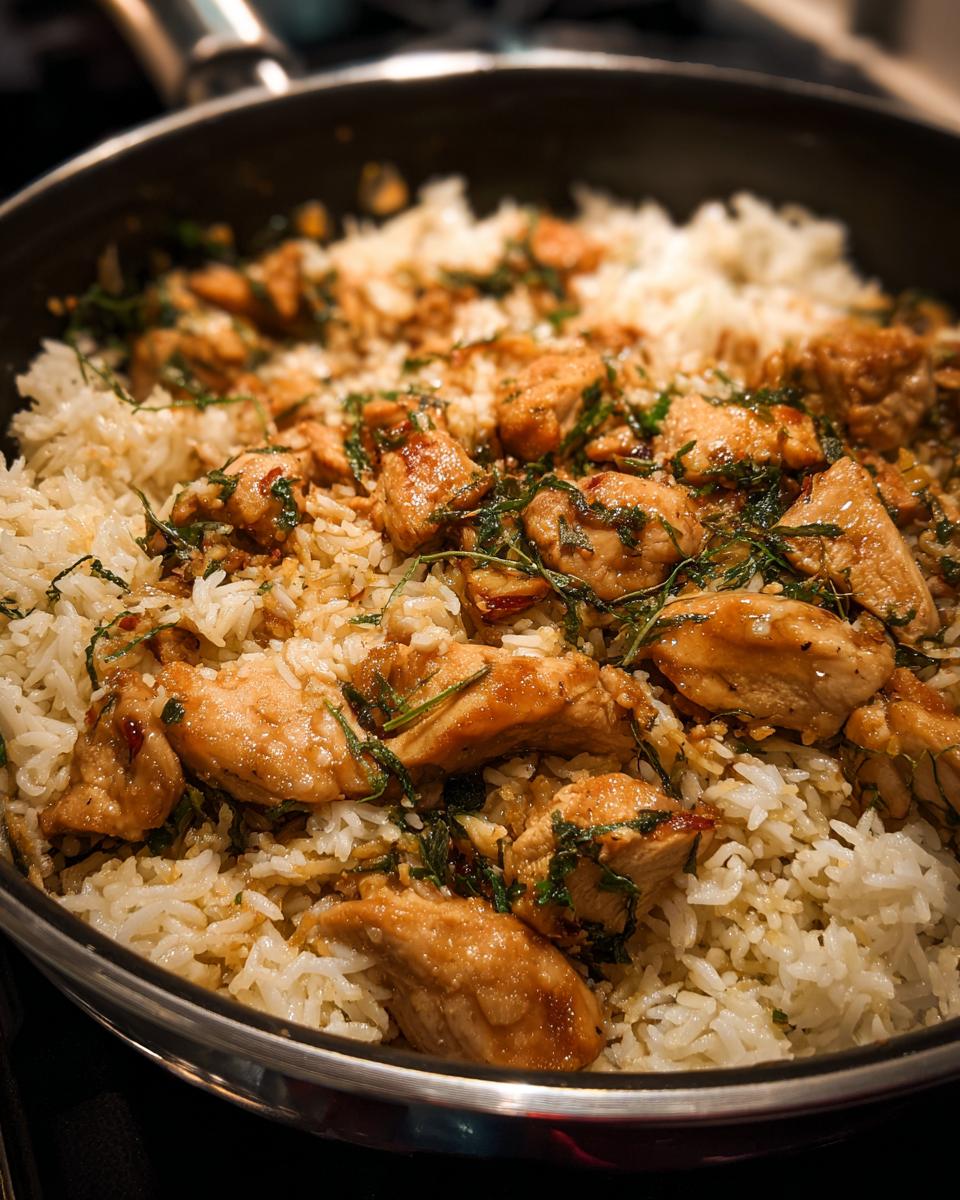 One-Pot Ginger Chicken and Rice - detail 3