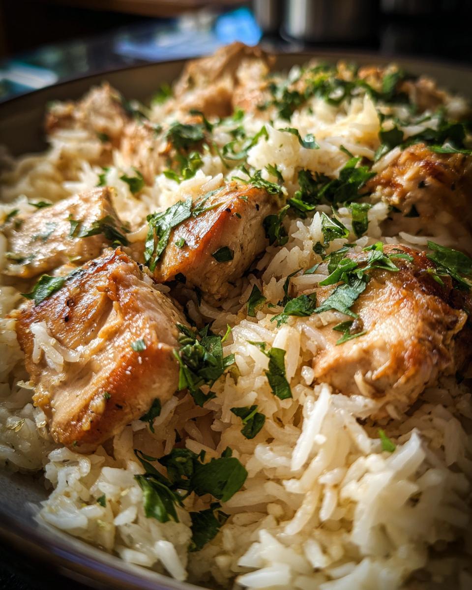 One-Pot Ginger Chicken and Rice - detail 4
