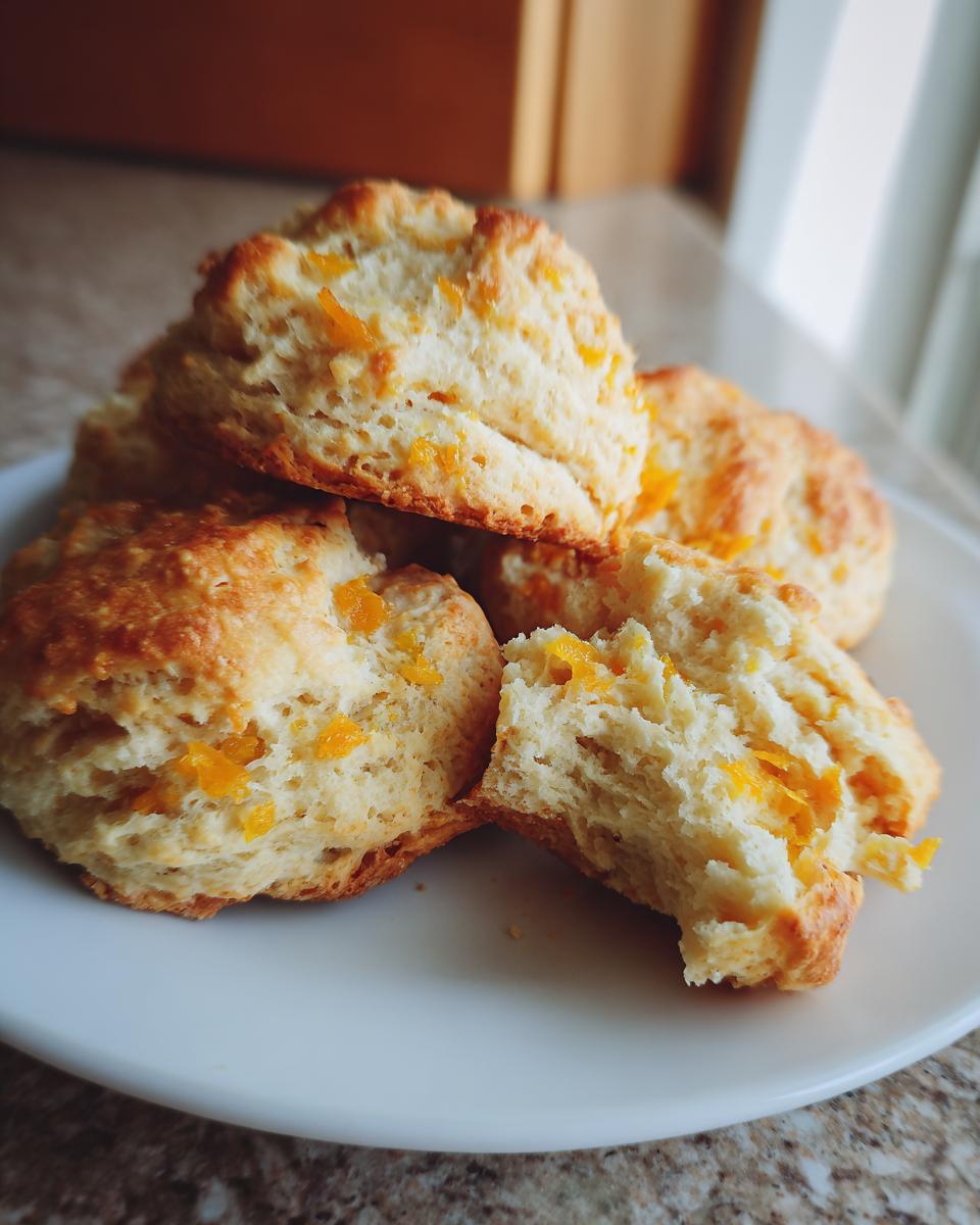 Orange Scones - detail 1