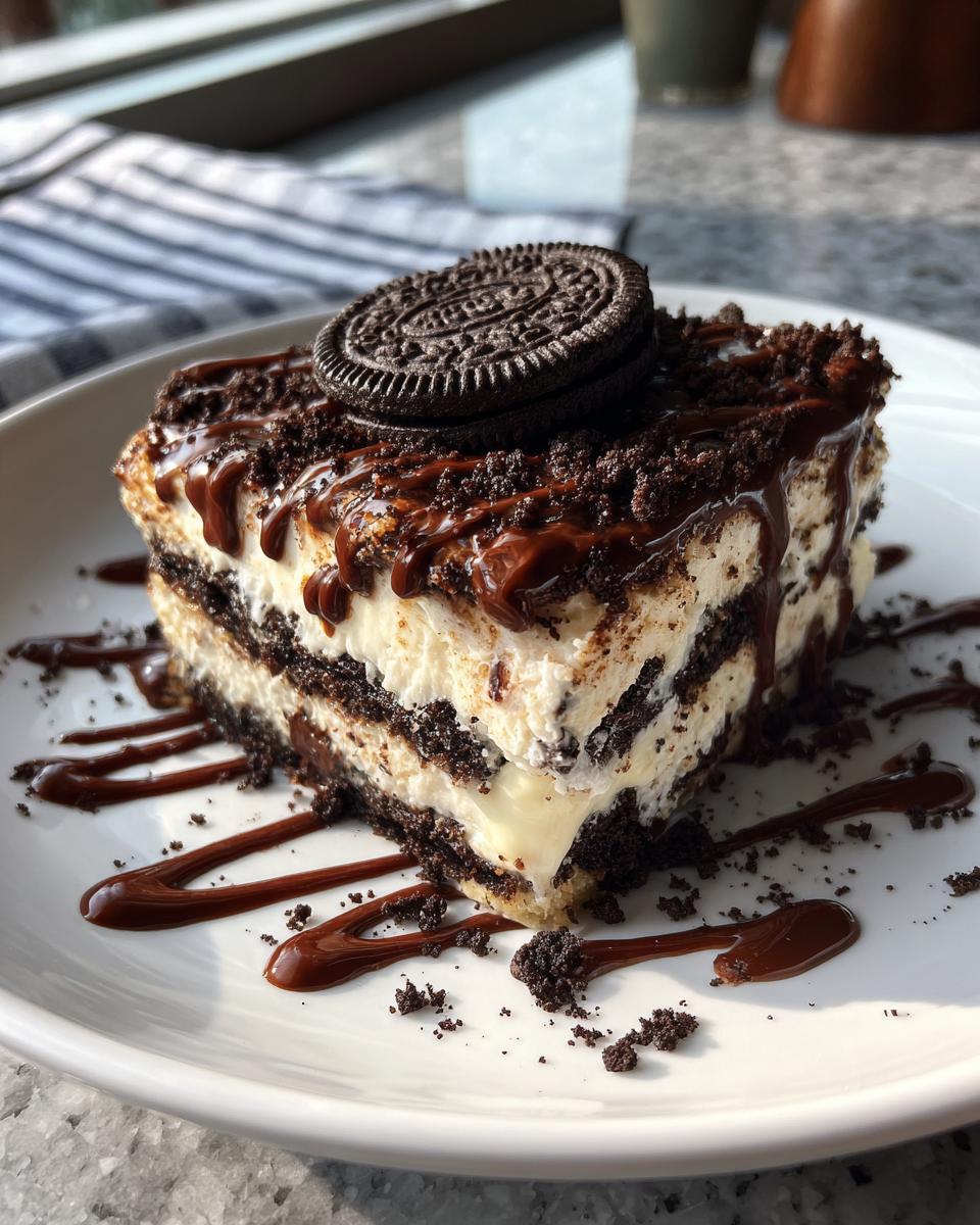 Oreo Lasagna No-Bake Dessert - detail 1