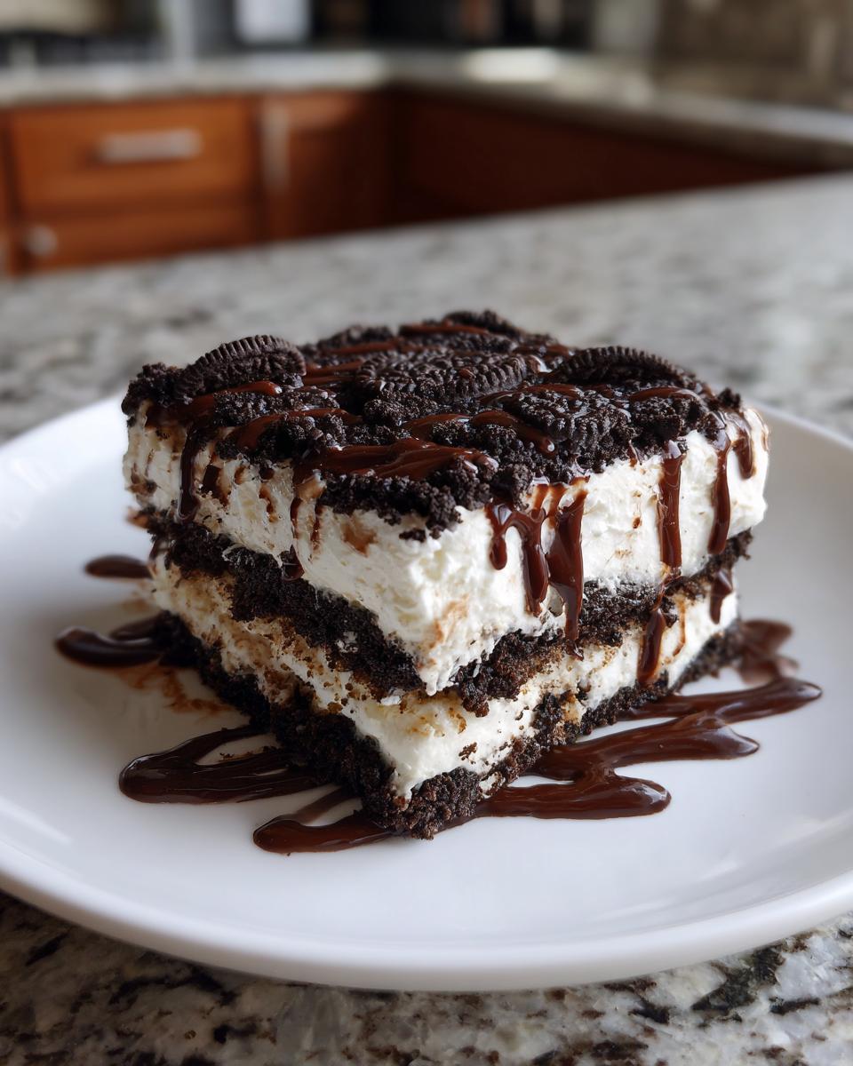 Oreo Lasagna No-Bake Dessert - detail 3