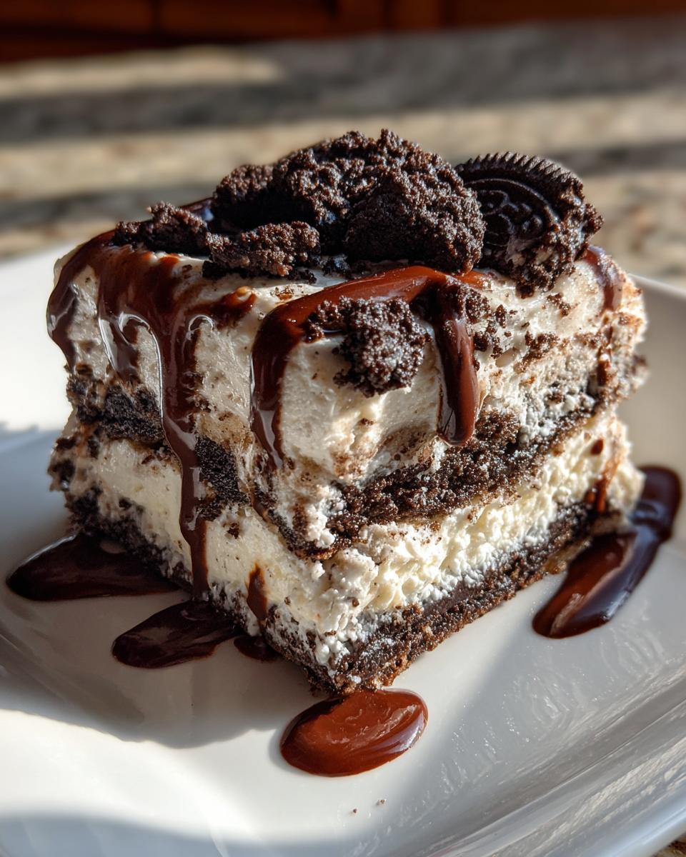 Oreo Lasagna No-Bake Dessert - detail 4