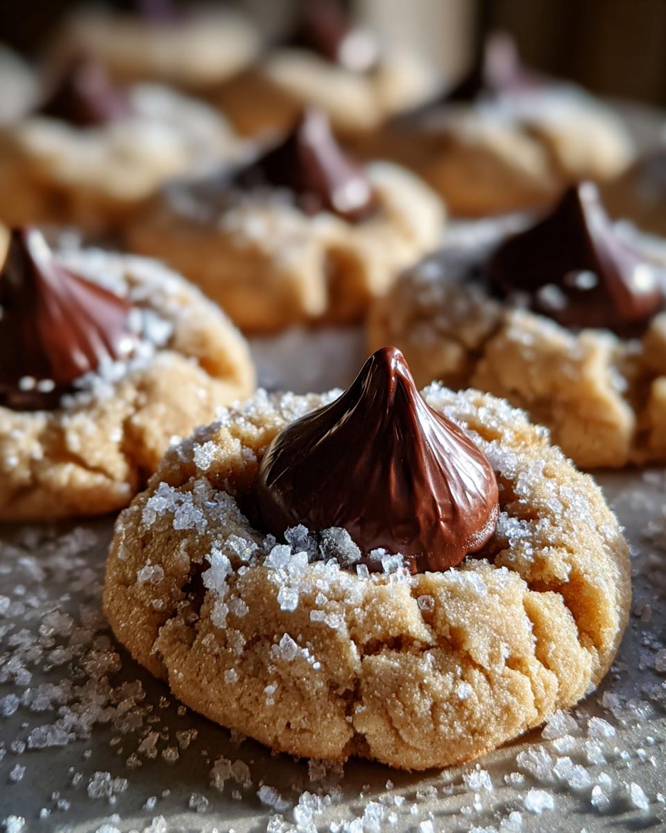 Peanut Butter Blossom Cookies - detail 1