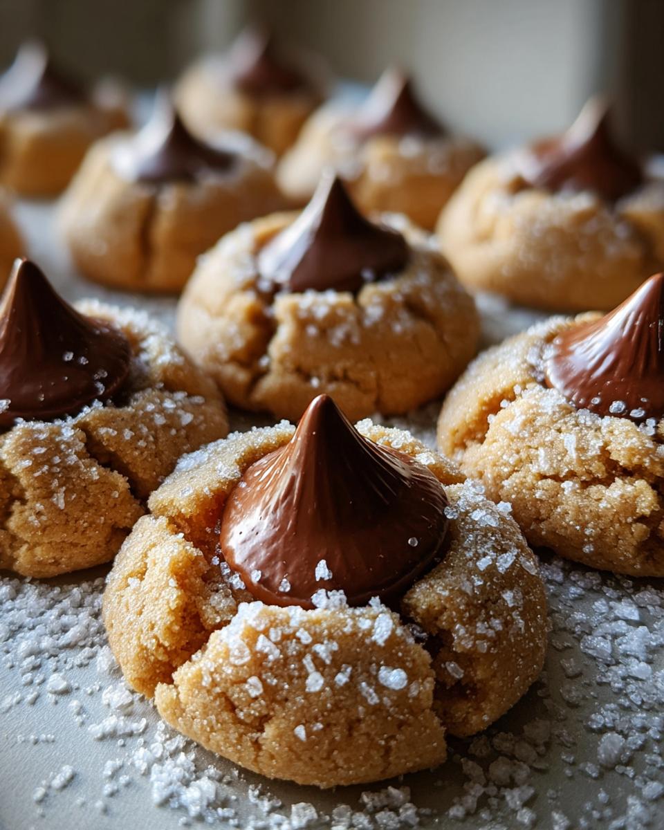 Peanut Butter Blossom Cookies - detail 2
