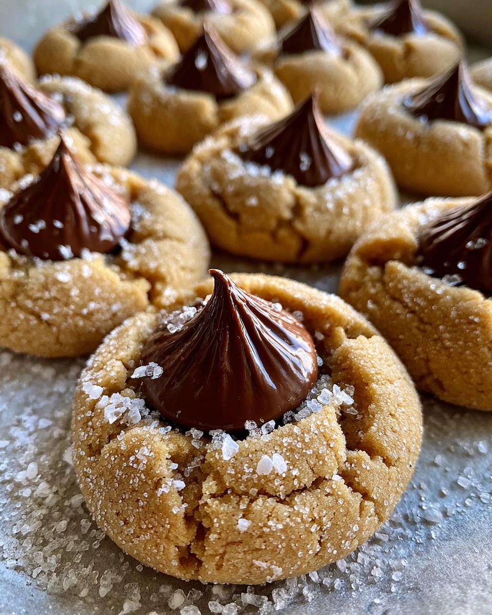 Peanut Butter Blossom Cookies - detail 3