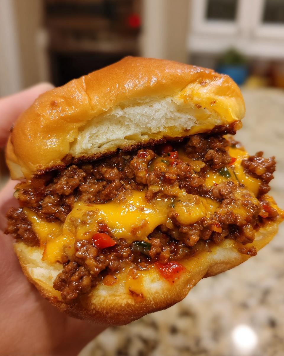 Philly Cheesesteak Sloppy Joes - detail 1