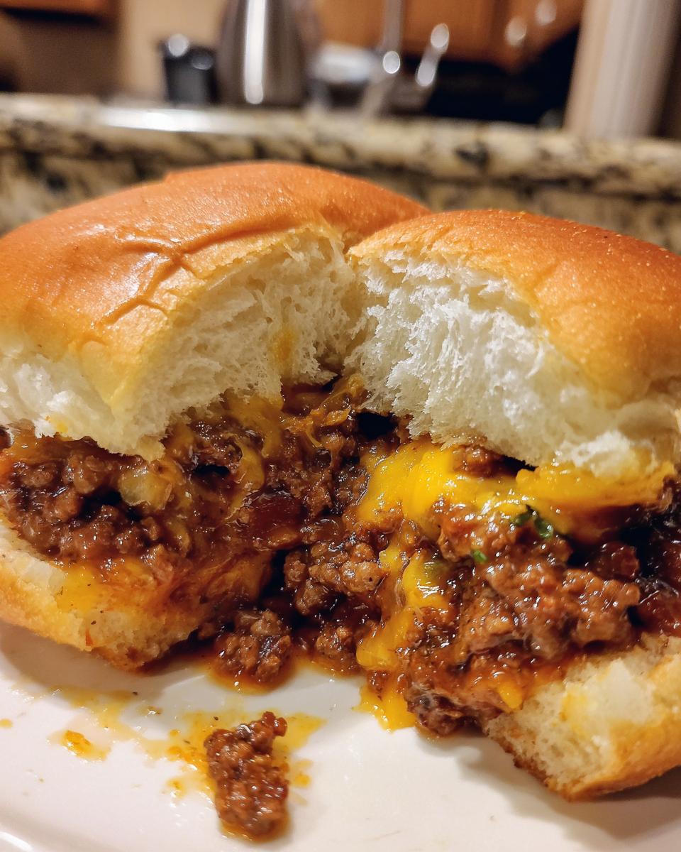 Philly Cheesesteak Sloppy Joes - detail 3