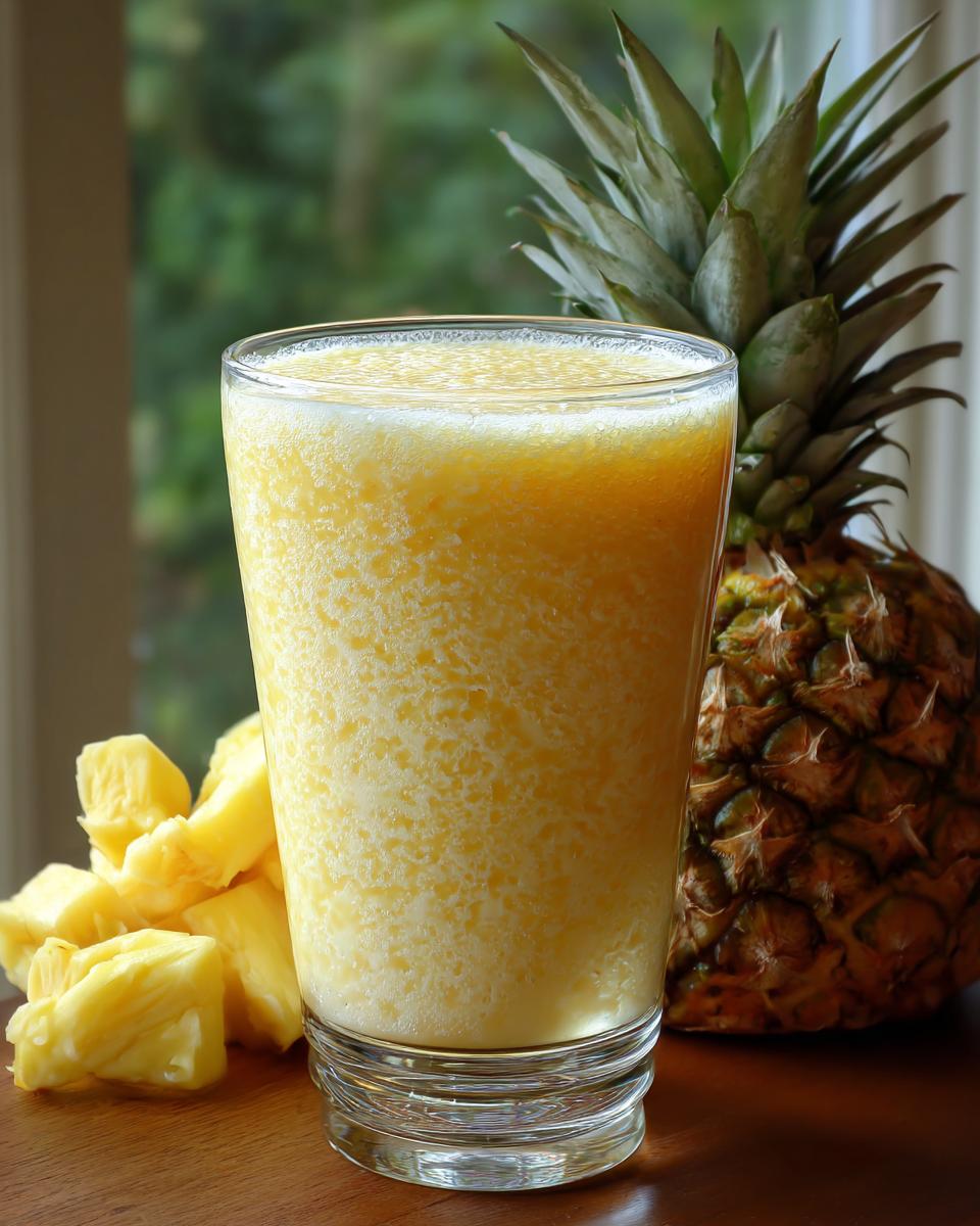 Pineapple Banana Smoothie - detail 3