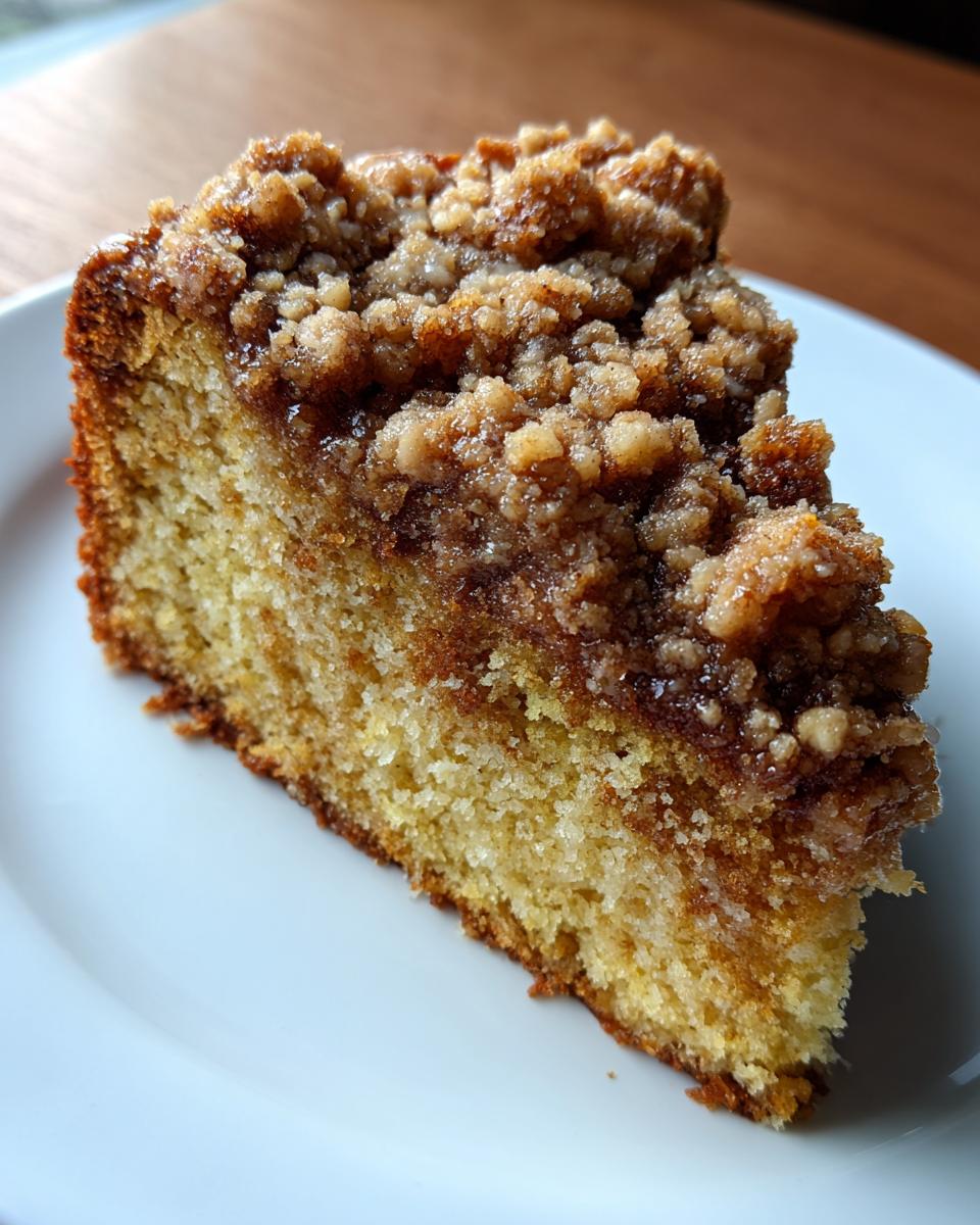 Pumpkin Coffee Cake with Streusel Topping - detail 2