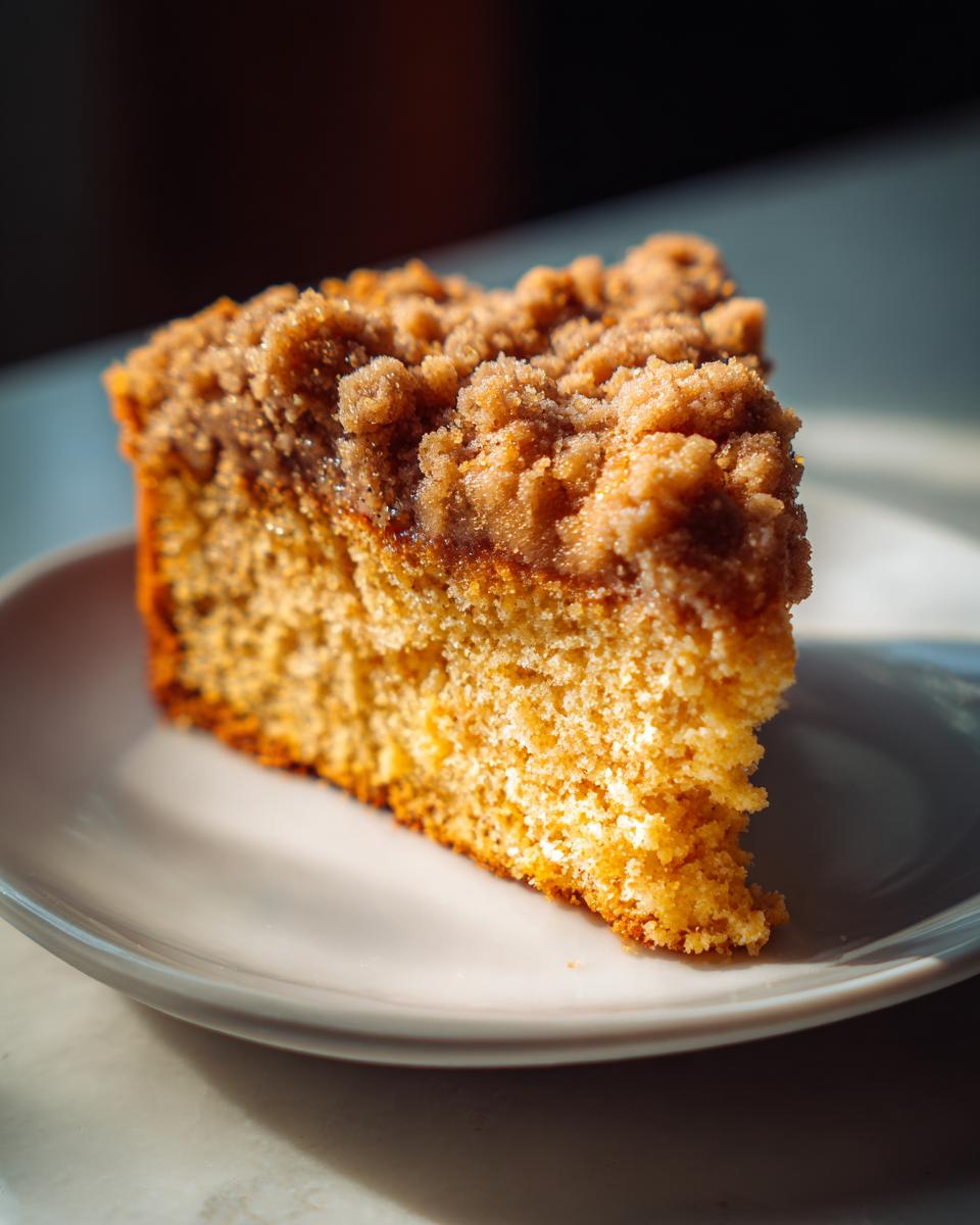 Pumpkin Coffee Cake with Streusel Topping - detail 4