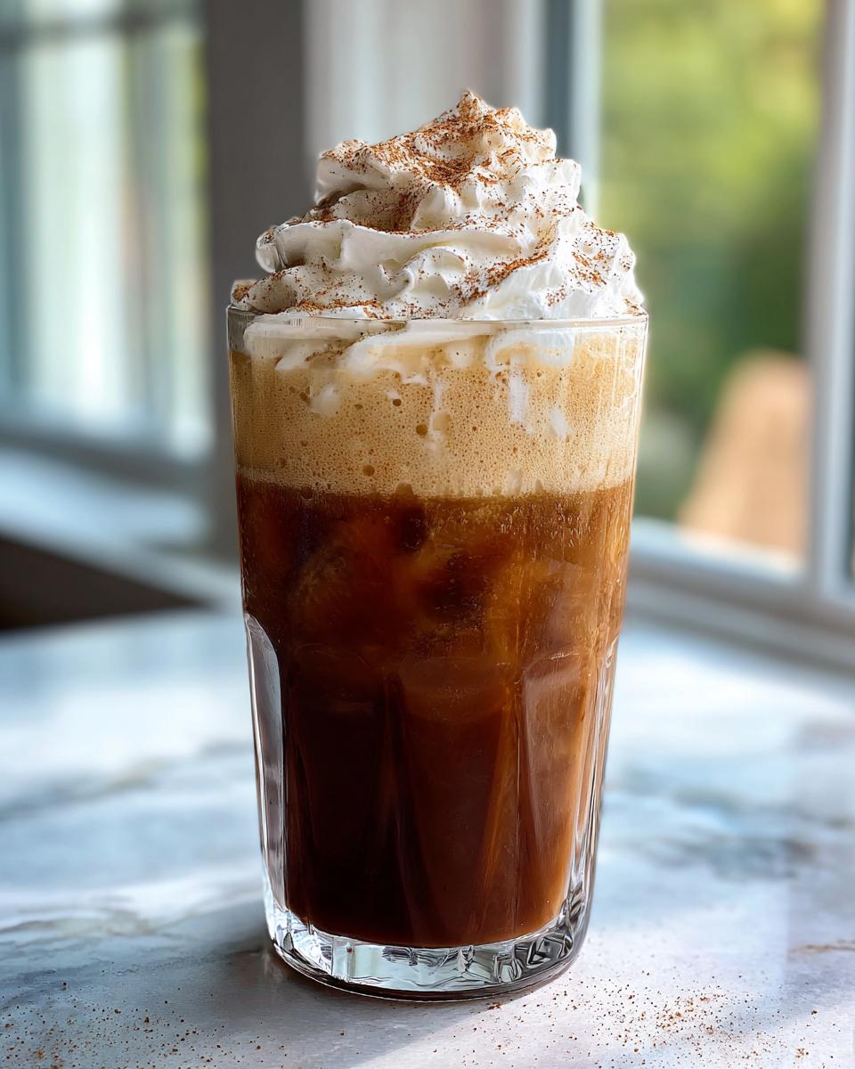 Pumpkin Cream Cold Brew Copycat for Thanksgiving - detail 1