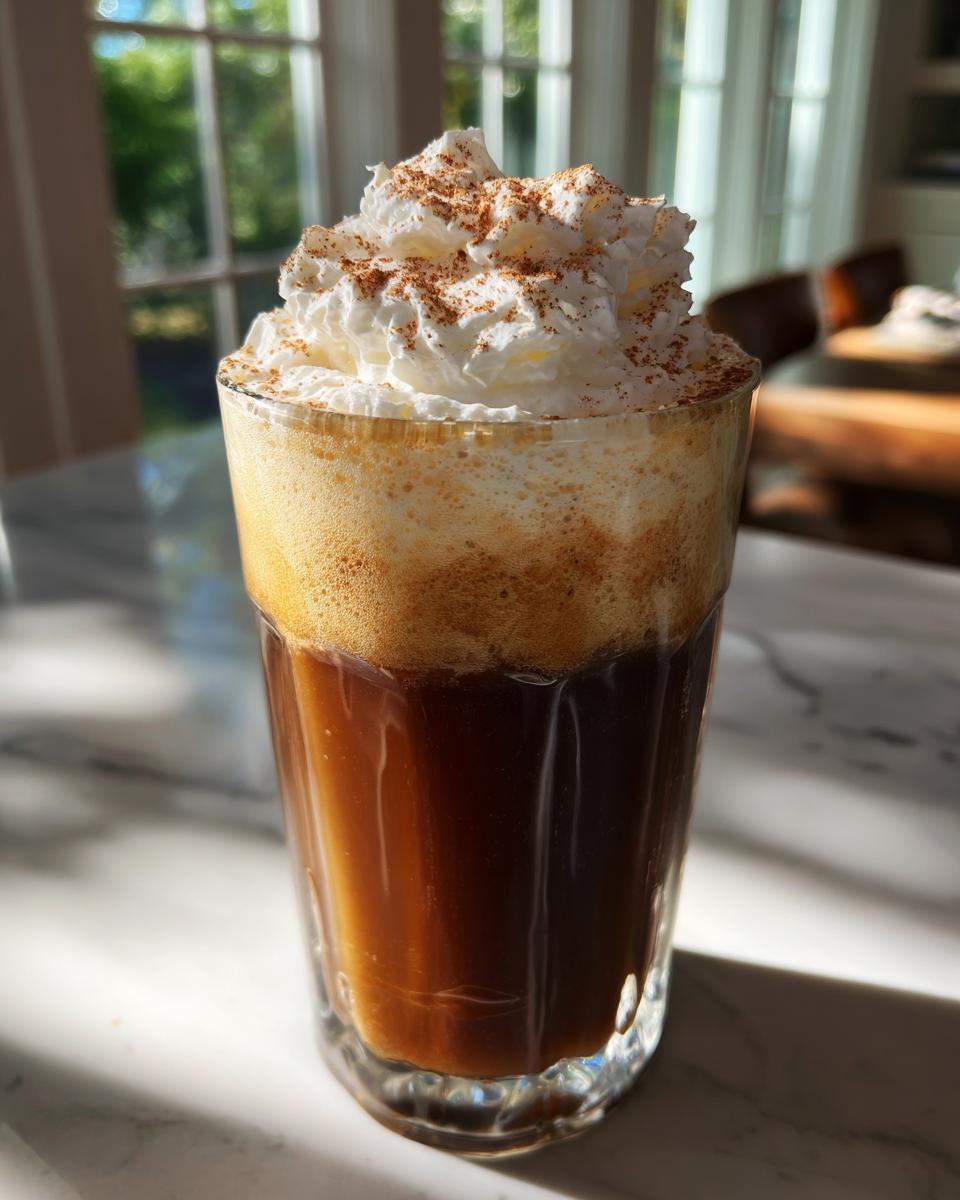 Pumpkin Cream Cold Brew Copycat for Thanksgiving - detail 4