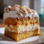 Pumpkin Spice Poke Cake for Thanksgiving