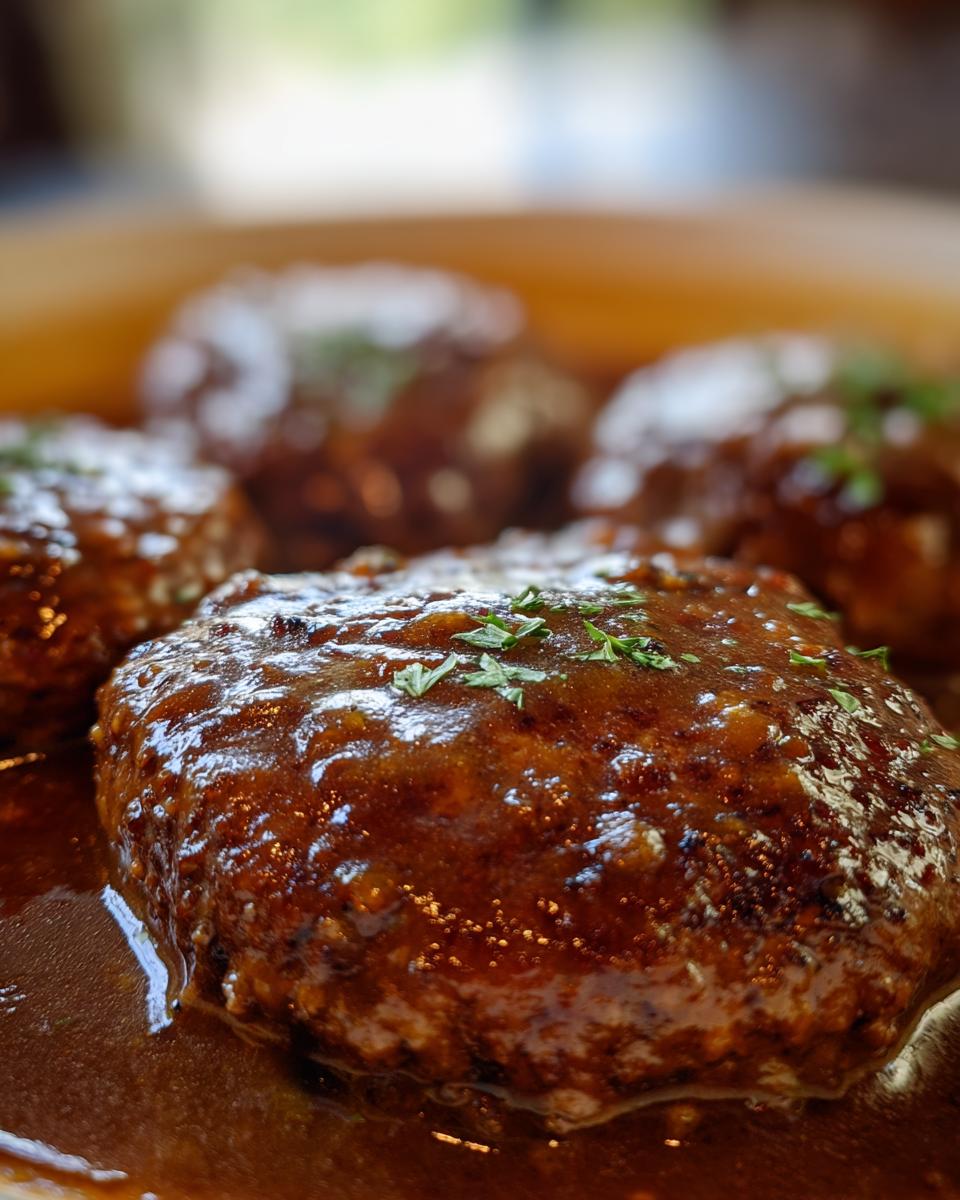 Quick and Easy Salisbury Steak - detail 2