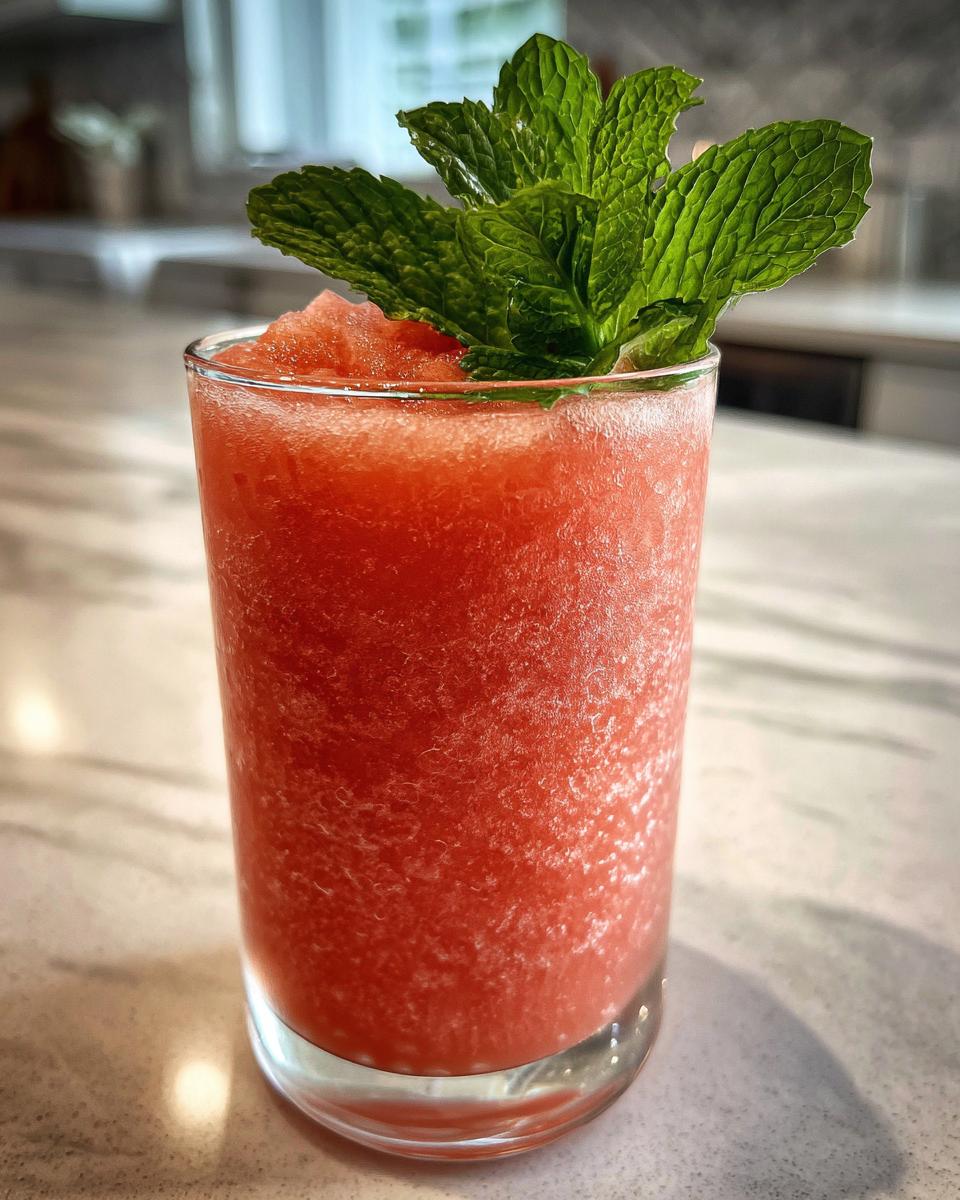 Quick and Easy Watermelon Slushies - detail 2