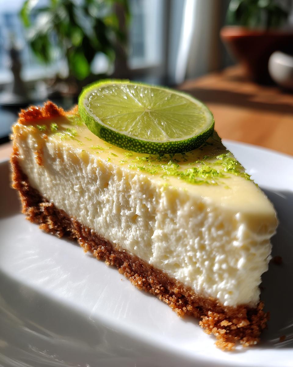 Refreshing Lime Mousse Cheesecake - detail 4