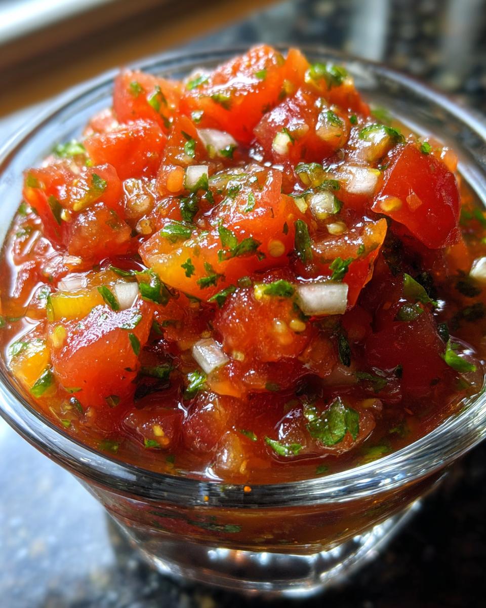 Restaurant-Style Garden Fresh Salsa - detail 1