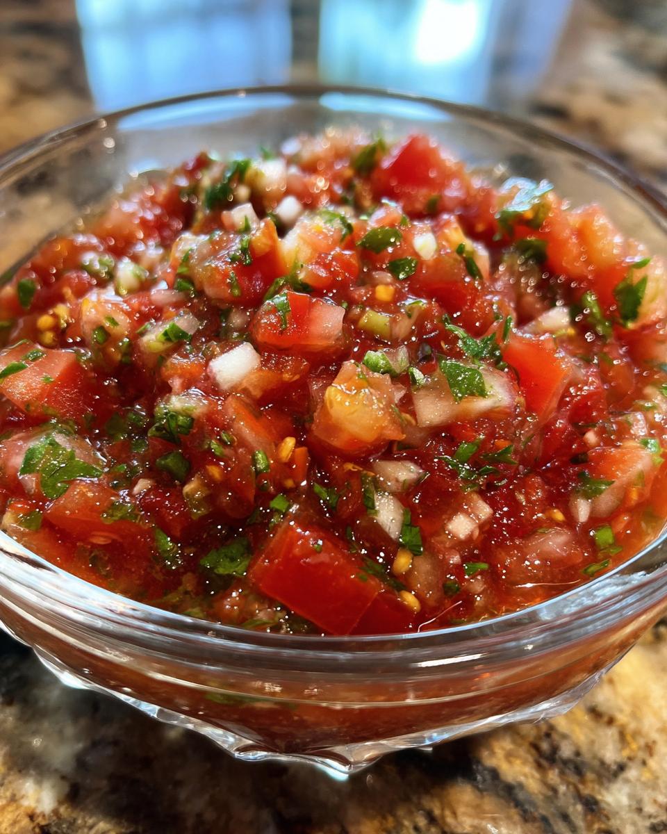 Restaurant-Style Garden Fresh Salsa - detail 2