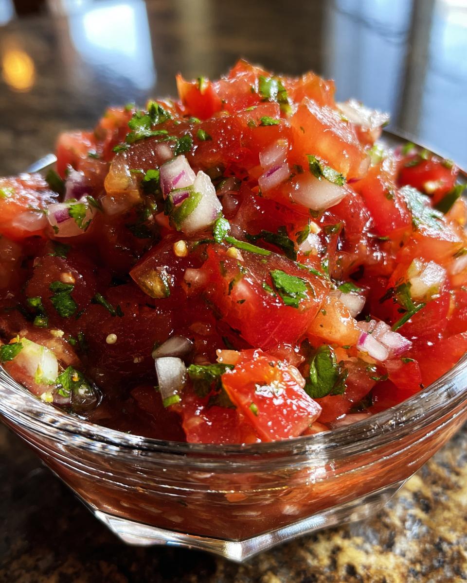 Restaurant-Style Garden Fresh Salsa - detail 3