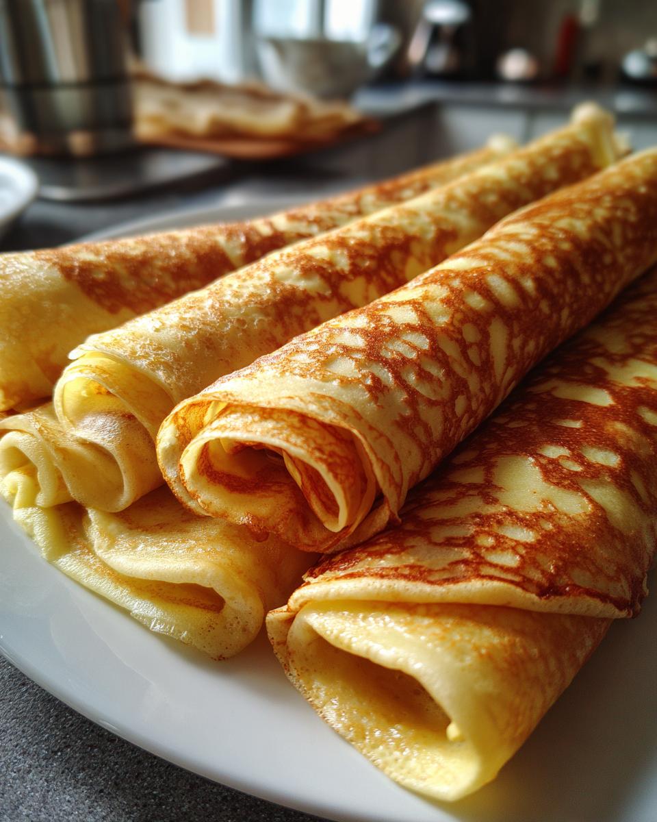 Rolled Crepes - detail 1