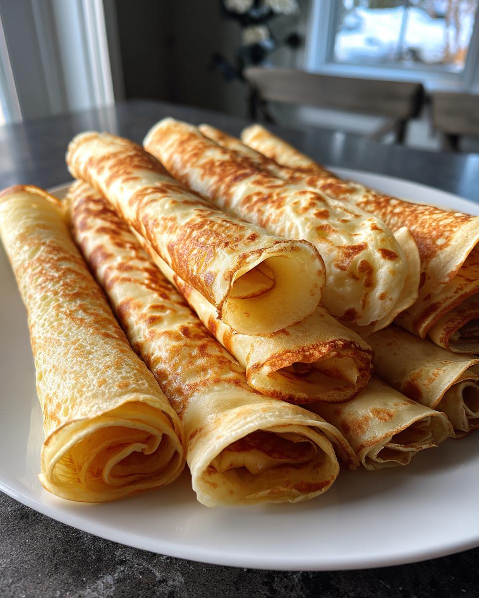 Rolled Crepes - detail 2