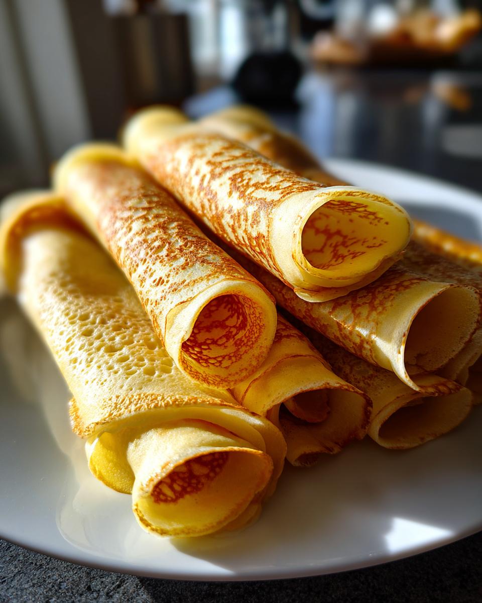 Rolled Crepes - detail 3