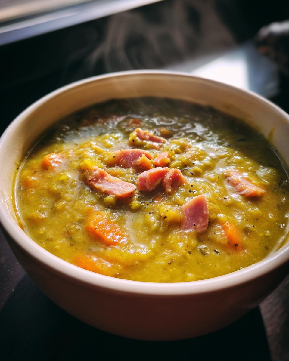 Rustic Split Pea Soup - detail 1