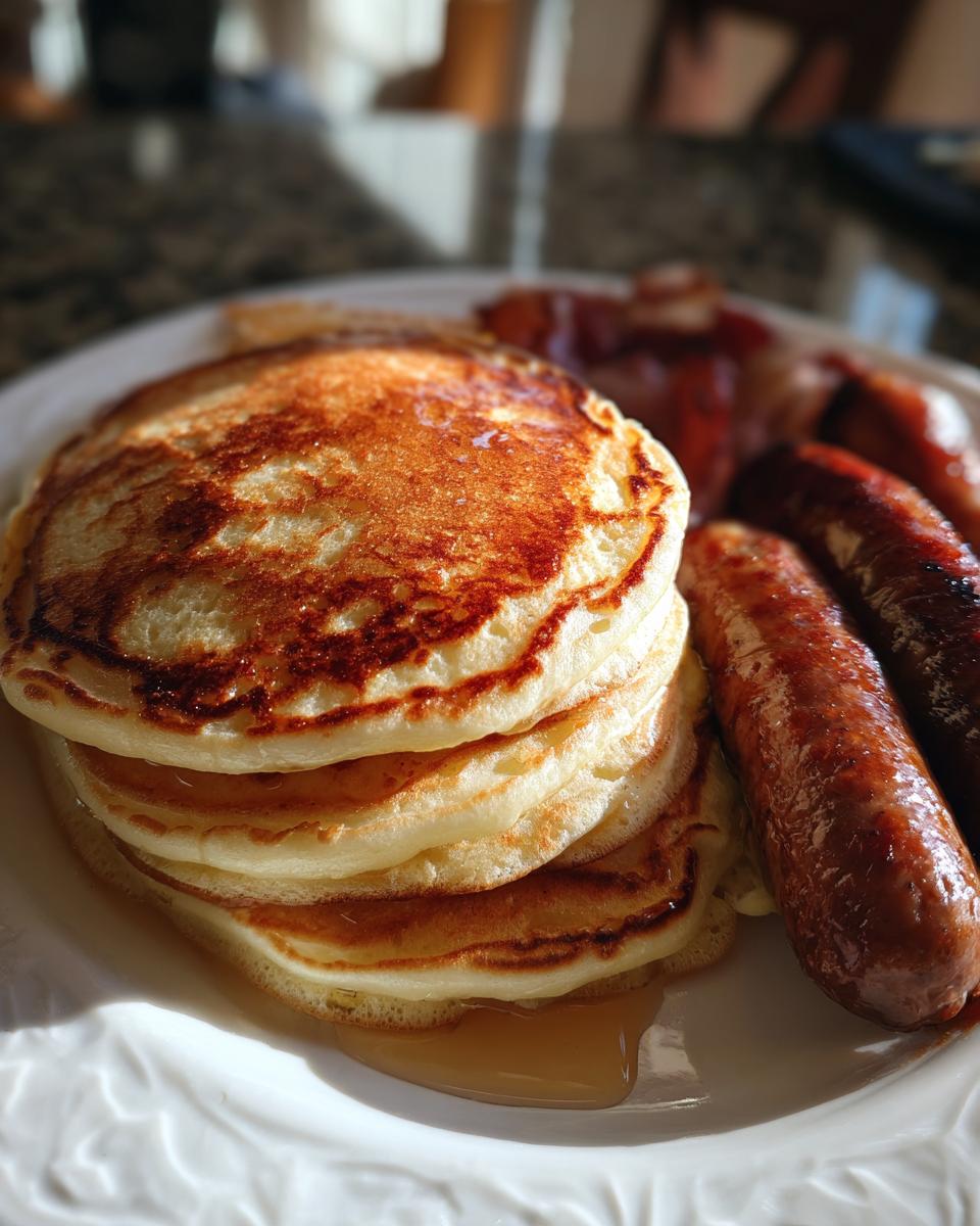 Sausage Dipped Pancakes - detail 3