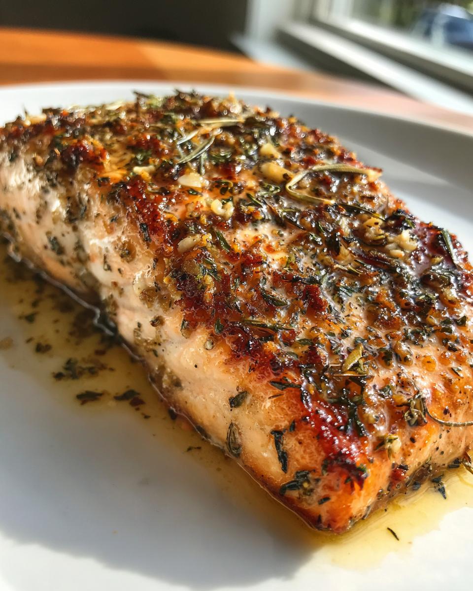 Sautéed Garlic Herb Tuscan Salmon - detail 4