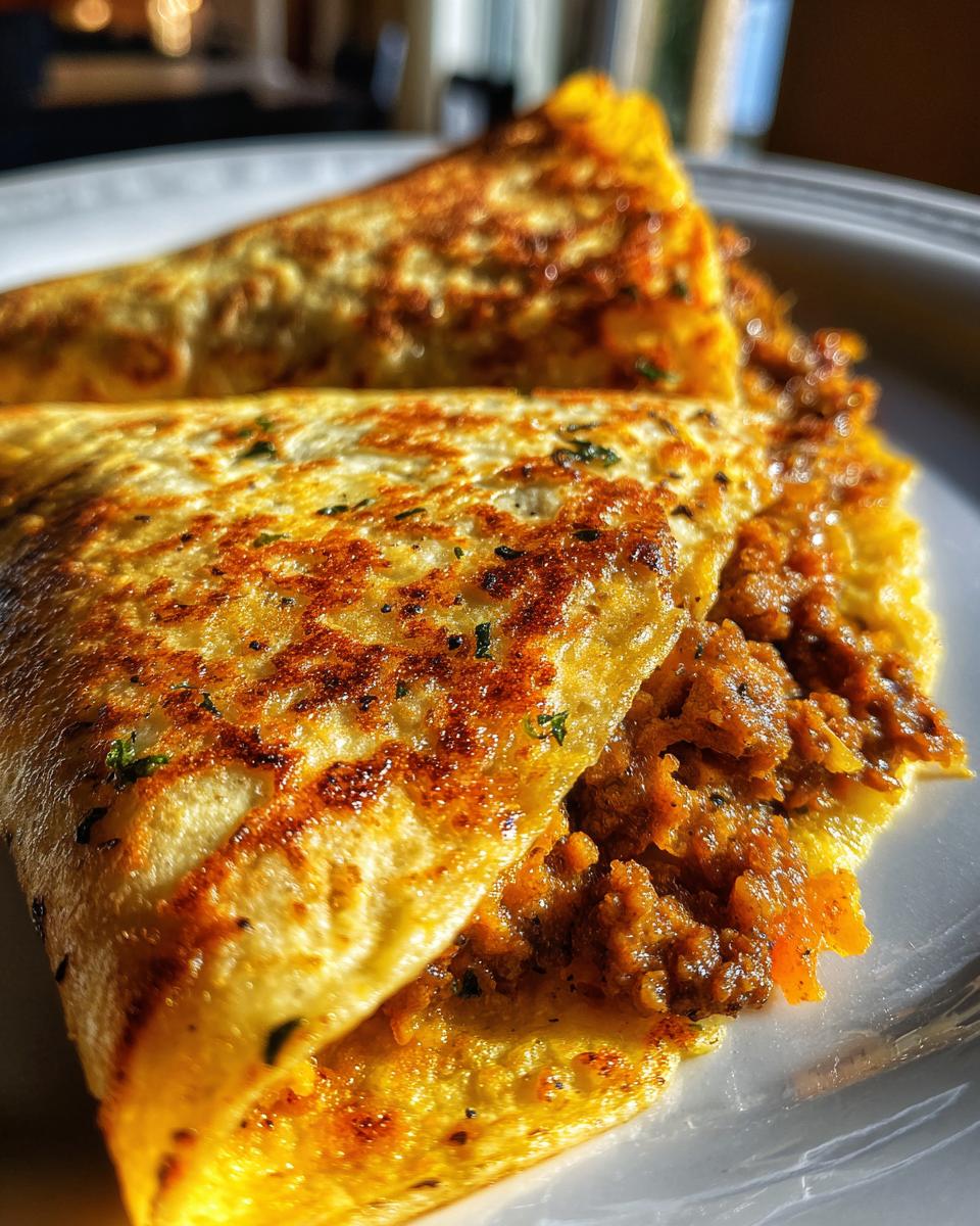 Savory Meat-Filled Pancakes - detail 2