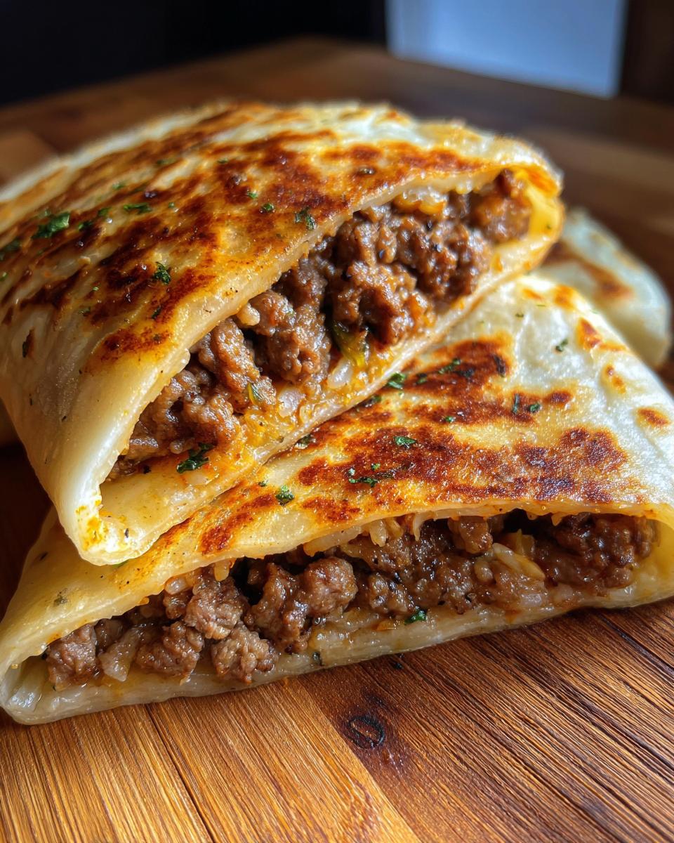 Savory Meat-Filled Pancakes - detail 3