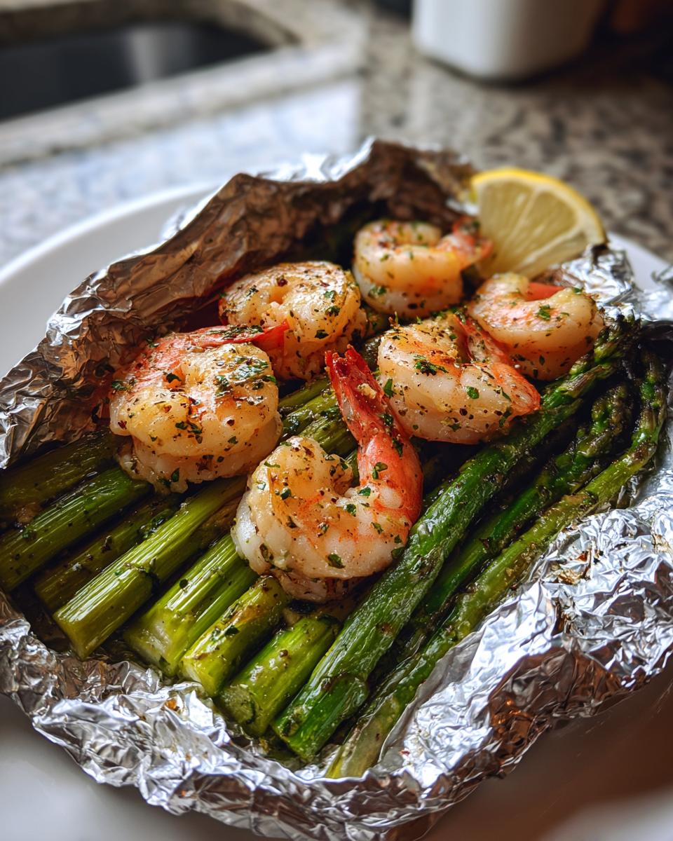 Shrimp and Asparagus Foil Packs - detail 3
