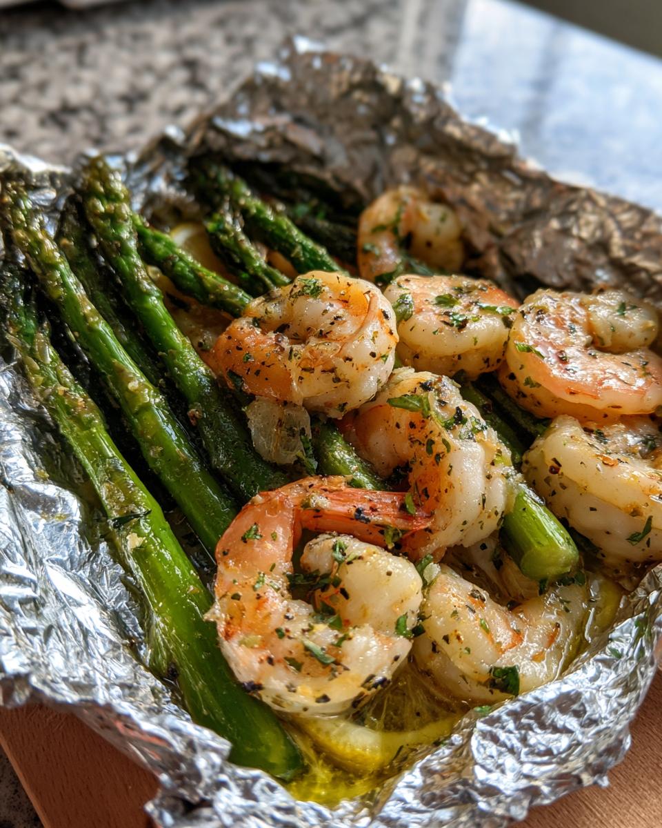 Shrimp and Asparagus Foil Packs - detail 4