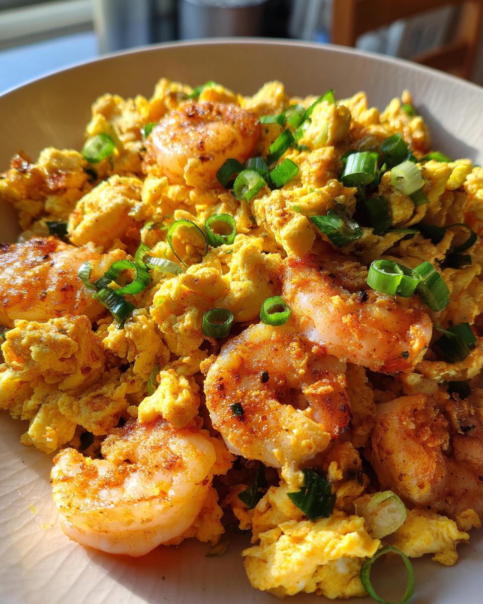 Shrimp and Egg Stir-Fry - detail 1