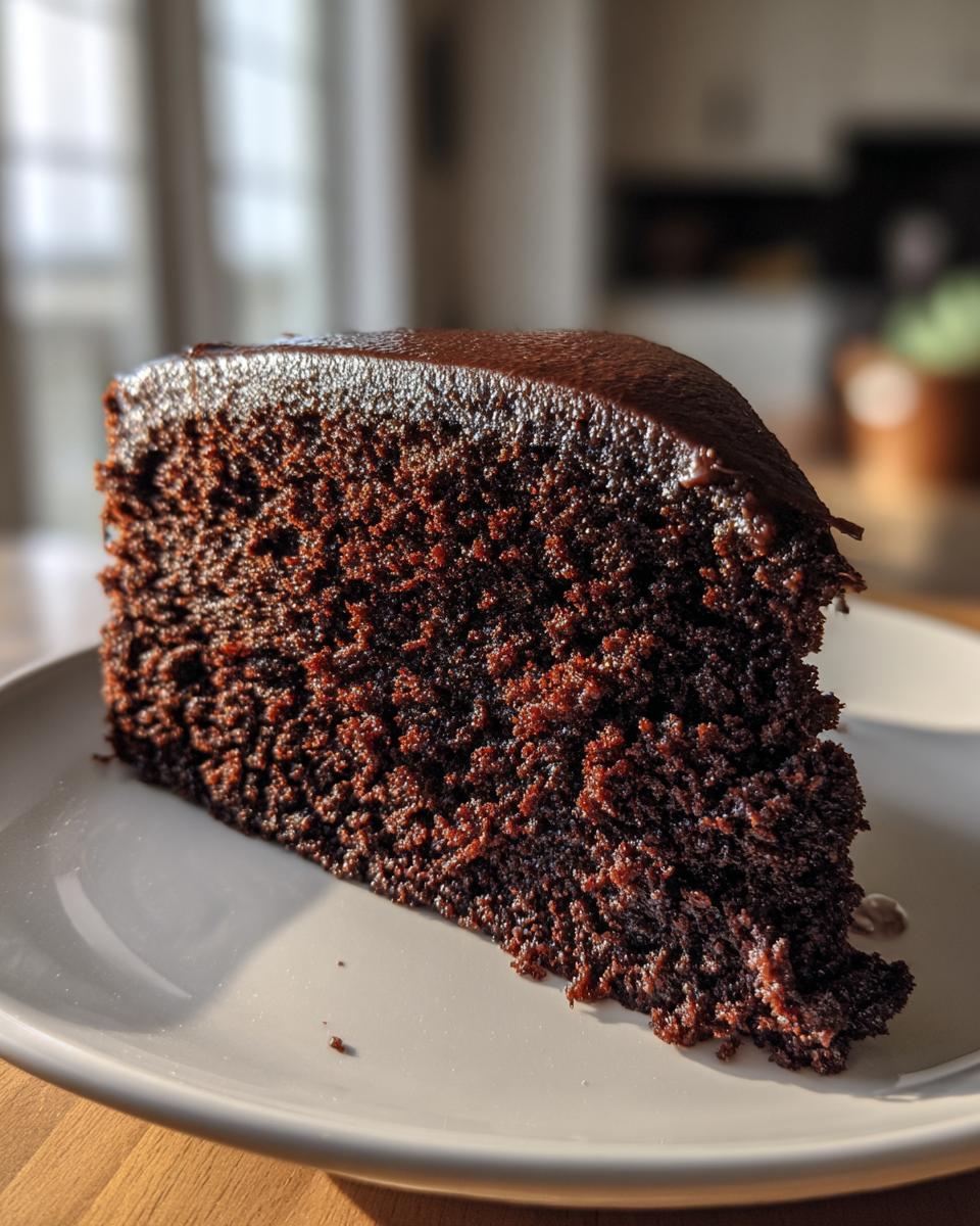 Simple Chocolate Cake - detail 1