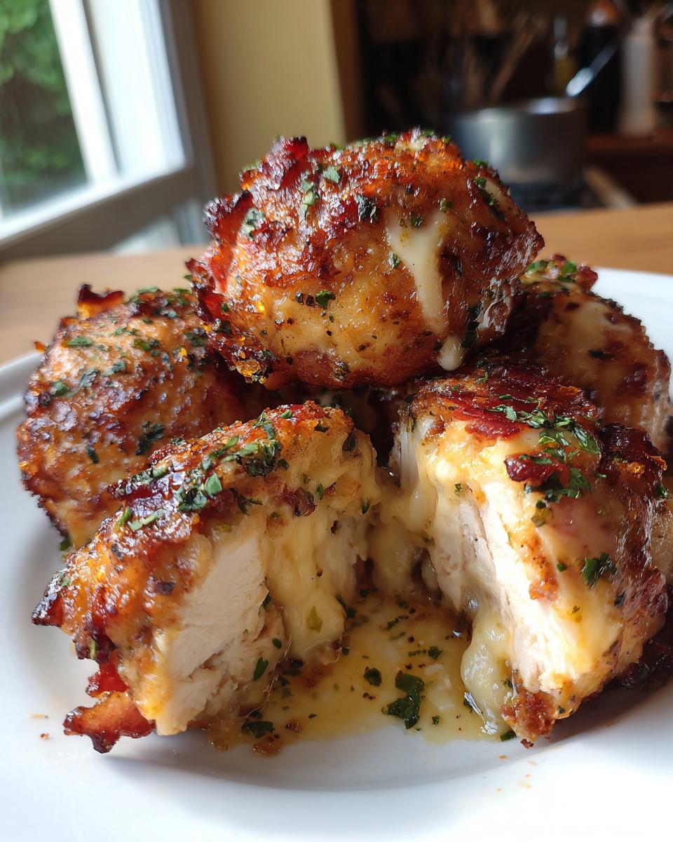 Smoked Gouda and Bacon Chicken Bombs - detail 1