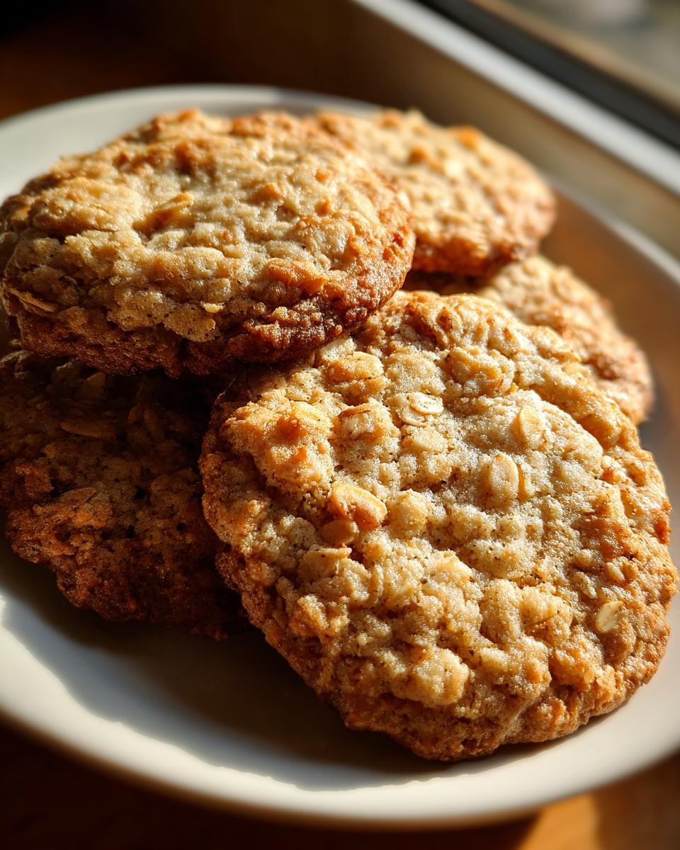 Spiced Chewy Oatmeal Cookies - detail 2